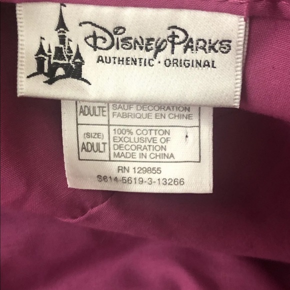 Disney Baseball Hat Cap Beaded Purple Walt Disney World Parks Authentic Original - Picture 6 of 10